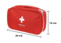 Travel First Aid Kit Pouch – Emergency Medical Organizer for Travel & Home