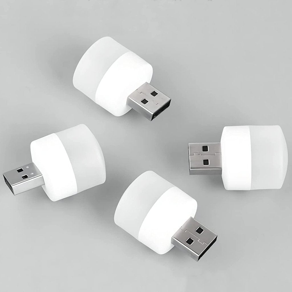 USB Mini LED Night Light – Portable Plug-In for Bedroom, Camping & More