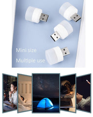 USB Mini LED Night Light – Portable Plug-In for Bedroom, Camping & More