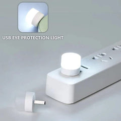 USB Mini LED Night Light – Portable Plug-In for Bedroom, Camping & More