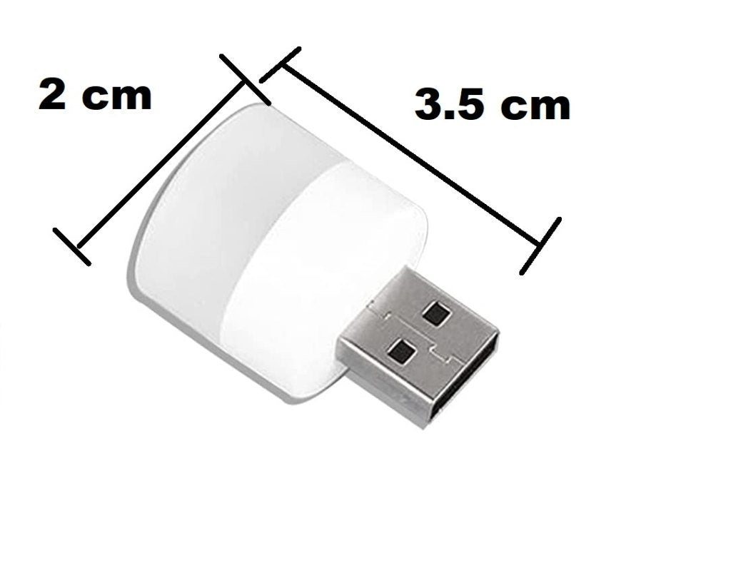 USB Mini LED Night Light – Portable Plug-In for Bedroom, Camping & More