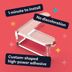 V-Shape Baby Corner Protectors – 8 pcs Soft Silicone Edge Guards for Furniture & Tables