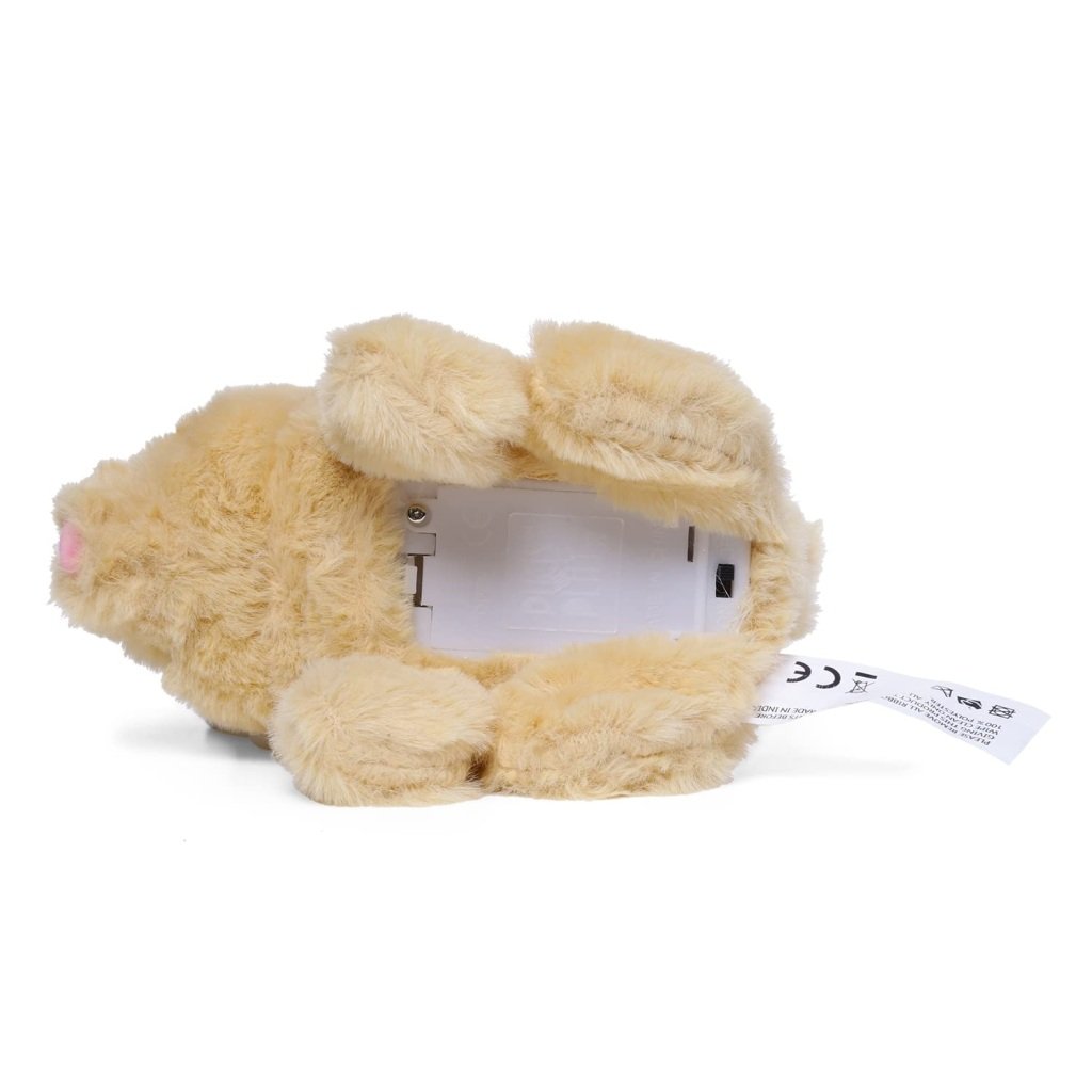 Interactive Talking Bunny Toy – Hopping, Wiggling, Easter Plush for Kids