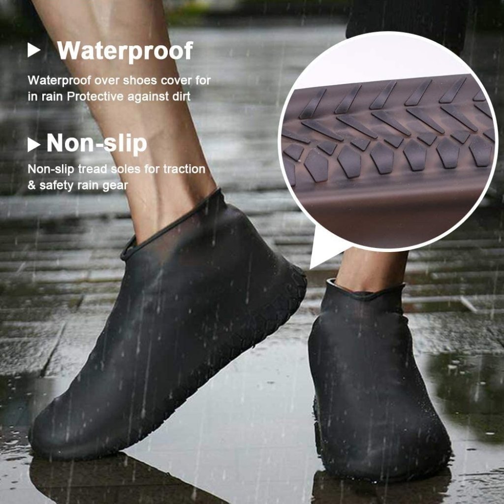 Reusable Waterproof Silicone Shoe Cover for Kids – Rain, Cycling & Outdoor Protection