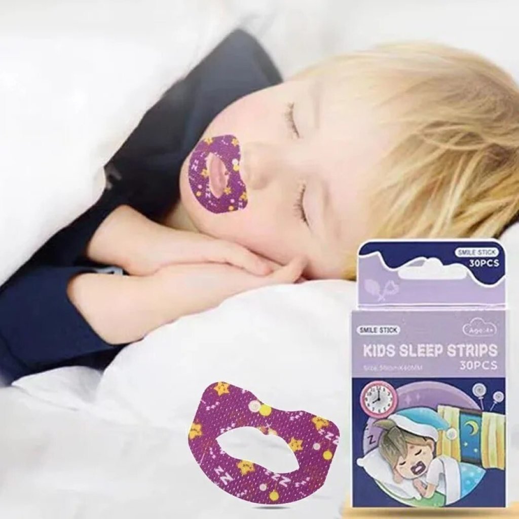 Anti Snoring Lips Strips – 30 Pcs Breathable Mouth Tape for Adults & Kids