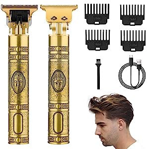 Budha Professional Cordless T-Blade Hair Trimmer for Men