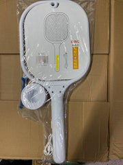 Electric Mosquito Racket & Killer with UV Light, Rechargeable, 3000V